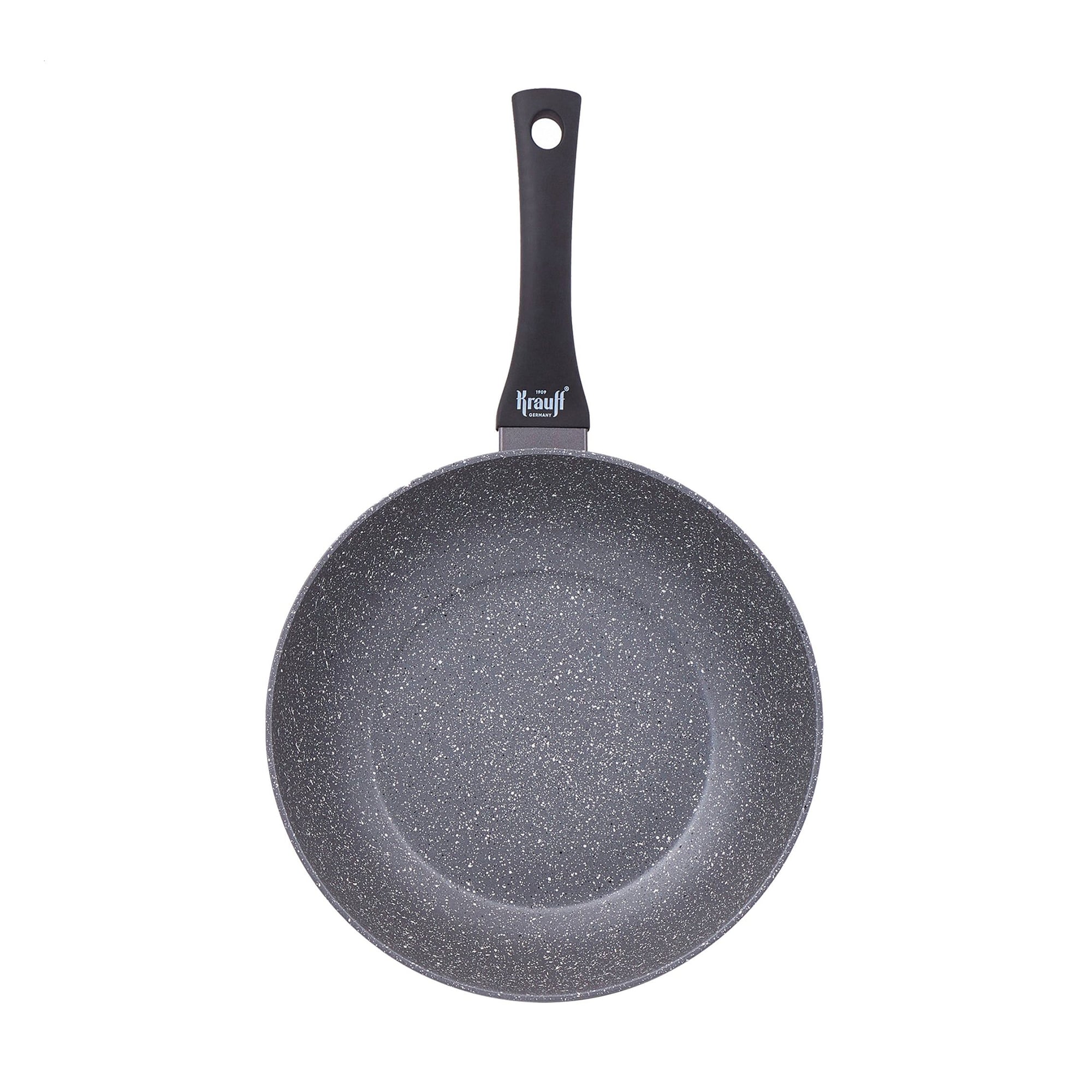 Сковорода Krauff Fry Power WOK без кришки, з антипригарним мармуровим покриттям, діаметр 28 см (25-45-132)